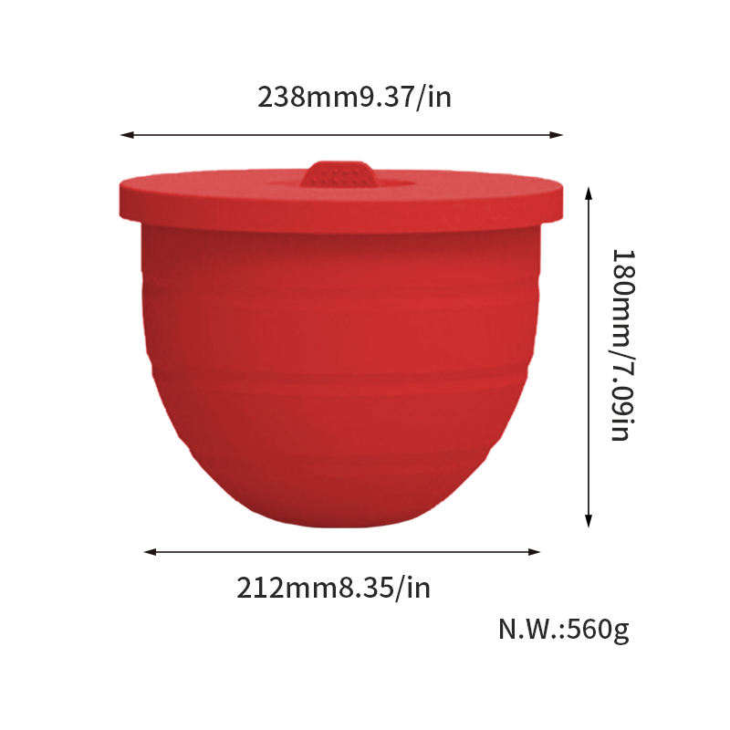 Rev&ecirc;tements de bol en silicone pour m&eacute;langeurs KitchenAid &agrave; t&ecirc;te inclinable de 5 litres avec couvercles pour m&eacute;langeurs sur socle KitchenAid