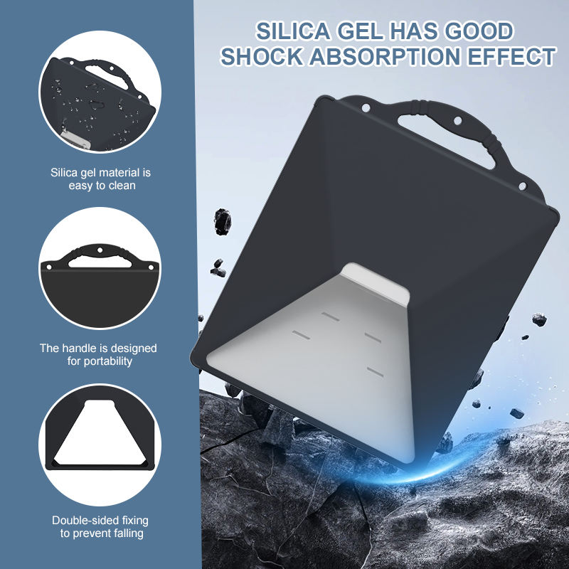 Funda protectora Black Star Link, funda protectora de silicona l&iacute;quida antirreflectante, Protector de antena parab&oacute;lica a prueba de golpes