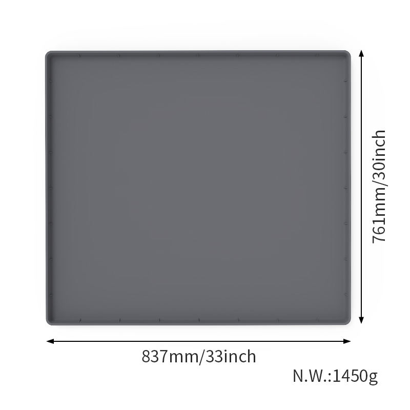 Protector de silicona para alfombrilla de cocina y ba&ntilde;o, revestimiento debajo del fregadero con orificio de drenaje para goteos, fugas, derrames, almohadillas y gabinetes
