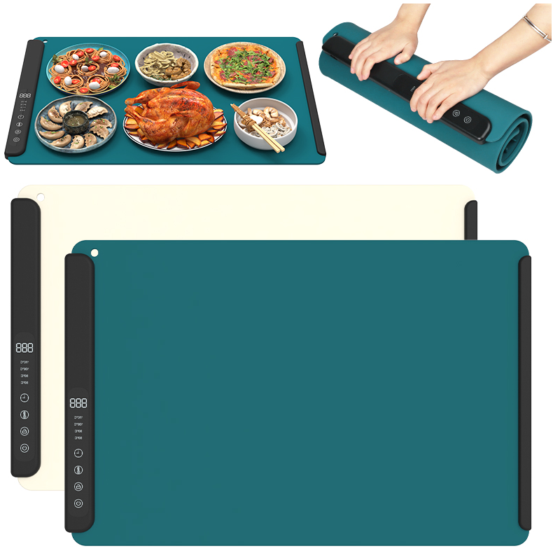 Wellfine-almohadilla t&eacute;rmica de silicona, tapete multifuncional plegable Flexible para tablero caliente de temperatura para alimentos