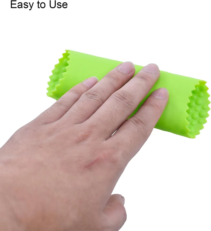 手動操作のシリコン野菜ツール ニンニクの皮むき器 ローラーキーパー アルミニウム 金属 家庭用 キッチン用