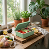 Bo&icirc;te &agrave; d&eacute;jeuner en Silicone de qualit&eacute; alimentaire, fabricant sans BPA, bo&icirc;te &agrave; Bento de bureau Portable et Durable pour adultes