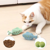 猫用インタラクティブイヌハッカおもちゃ - 魚の形の歯のクリーニング