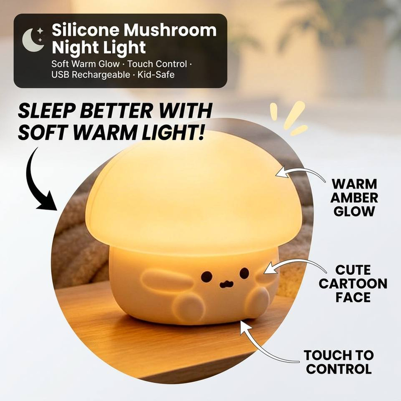 Clap lumi&egrave;res de no&euml;l LED intelligentes &agrave; trois vitesses mignon Silicone veilleuse pour chambres Protection des yeux sommeil atmosph&egrave;re Clap lumi&egrave;re