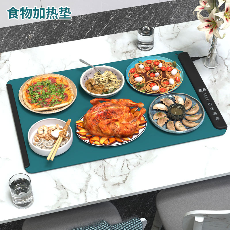 Coussin chauffant Flexible et pliable en Silicone, tapis chauffant pour aliments de cuisine, confortable et pratique