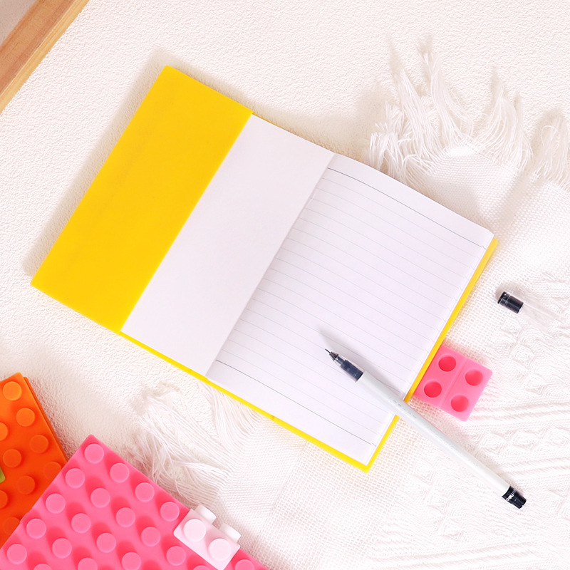 Wellfine nouveaut&eacute;s A6 bureau Silicone cahier tapis blocs de construction tapis