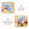 Jouet interactif &agrave; l'herbe &agrave; chat pour chats - Nettoyage des dents en forme de poisson