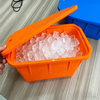Изготовленный на заказ OEM большой силиконовый лоток для кубиков льда, экологически чистый квадратный производитель форм для льда, устойчивые формы для льда