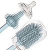 Mamelon d'alimentation pour b&eacute;b&eacute; personnalis&eacute; Mini nettoyant nettoyant bouteille en Silicone brosse de nettoyage brosse de nettoyage en Silicone