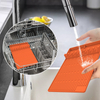 Tapis d'outils de plaque de cuisson en Silicone de qualit&eacute; alimentaire d'usine, grand tapis de spatule avec tapis d'&eacute;gouttement pour comptoir de cuisine de gril ext&eacute;rieur
