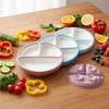 Assiette &agrave; succion en Silicone de qualit&eacute; alimentaire sans BPA pour b&eacute;b&eacute;, vaisselle pour b&eacute;b&eacute;, assiette &agrave; manger classique en Silicone pour b&eacute;b&eacute;s et enfants, nouvel arrivage