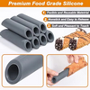 Outil de cuisson en Silicone, formes antiadh&eacute;sives, rouleau de cr&egrave;me, vis, coquille de Croissant, corne, Tube danois, moules &agrave; p&acirc;tisserie