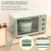 野菜用シリコン電子レンジスチーマー - BPAフリーボウル