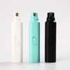Wellfine 電動ペット爪切り安全ノイズレスペット爪切りカーホテル屋外 USB 充電式ペット爪切り