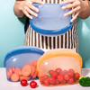 Sac de stockage des aliments en Silicone, vente en gros, sans BPA, &eacute;cologique, conservation de la fra&icirc;cheur, &eacute;tanche, r&eacute;utilisable, sac de stockage des aliments