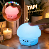 Luces navide&ntilde;as LED inteligentes de tres velocidades, bonita luz nocturna de silicona para habitaciones, protecci&oacute;n ocular, atm&oacute;sfera de sue&ntilde;o, luz de aplauso
