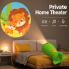 Linterna proyector para ni&ntilde;os, educaci&oacute;n temprana para aprendizaje cognitivo, visor deslizante, proyector de animales, juguete de antorcha para regalo