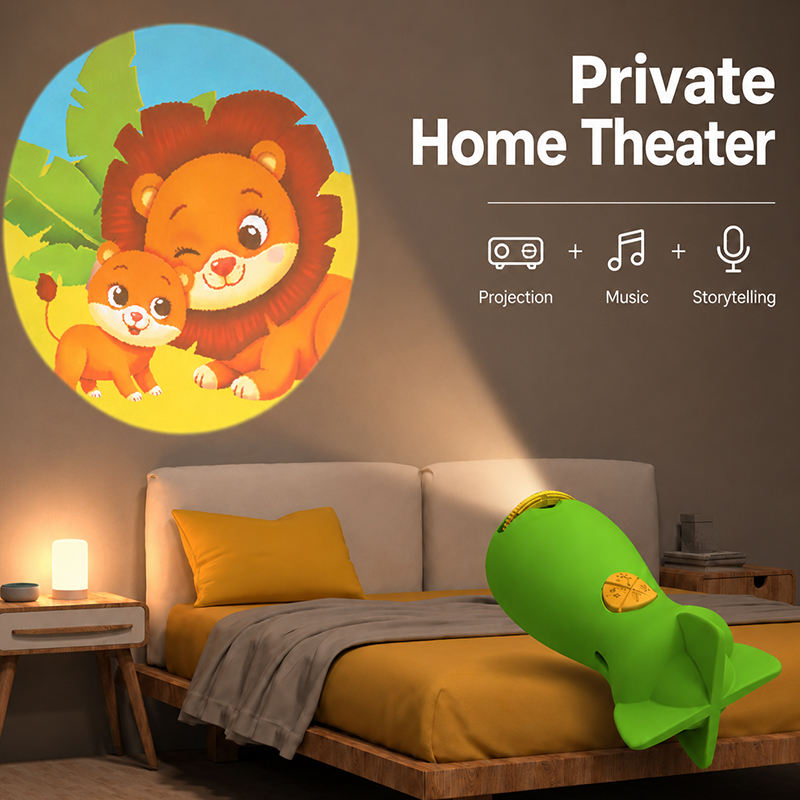 Linterna proyector para ni&ntilde;os, educaci&oacute;n temprana para aprendizaje cognitivo, visor deslizante, proyector de animales, juguete de antorcha para regalo