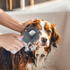 Wellfine, reci&eacute;n llegado, cepillo de masaje de silicona de lujo para ducha de mascotas, Limpieza del cabello, cepillos de ba&ntilde;o para gatos