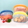 Sac de stockage des aliments en Silicone, vente en gros, sans BPA, &eacute;cologique, conservation de la fra&icirc;cheur, &eacute;tanche, r&eacute;utilisable, sac de stockage des aliments