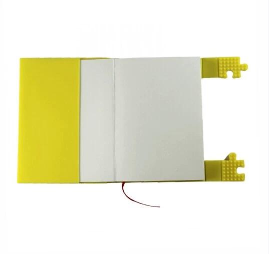Wellfine nouveaut&eacute;s A6 bureau Silicone cahier tapis blocs de construction tapis