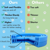 Couvercles de bo&icirc;tes de nourriture en silicone pour animaux de compagnie - Taille universelle, sans BPA