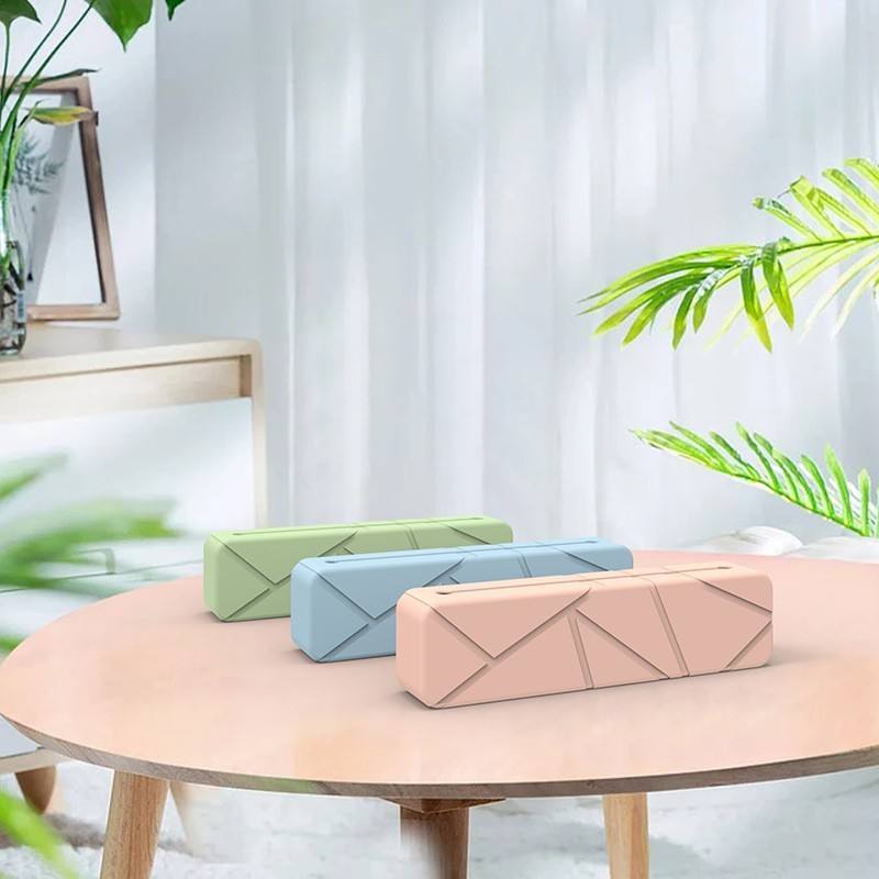 Soporte para brochas de maquillaje de viaje, bolsa organizadora de maquillaje, estuche para cosm&eacute;ticos, bolsa de almacenamiento peque&ntilde;a de silicona para brochas de maquillaje
