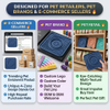 Tapis &agrave; l&eacute;cher interactif en Silicone pour animaux de compagnie, gamelle pour ingestion lente, pour chats et chiens, Portable, l&eacute;ger, &eacute;cologique, antid&eacute;rapant, Anti-starter