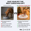 Tapis &agrave; l&eacute;cher pour chien de compagnie de No&euml;l, bol &agrave; alimentation lente, pr&ecirc;t &agrave; exp&eacute;dier, tapis &agrave; l&eacute;cher en Silicone pour ingestion lente