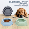 2025 cuencos port&aacute;tiles al por mayor del perro del alimentador del silic&oacute;n libre de Bpa de las nuevas llegadas que alimentan la comida lenta del animal dom&eacute;stico del OEM