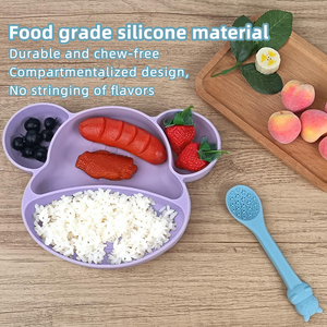 子供用ベビー授乳ボウルステンレス鋼シリコンカバーBPAフリー食器洗い機対応環境に優しい再利用可能なポータブルボックス