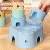 BPA フリーシリコーンソフト城ビルディングブロック歯が生えるスタッキングおしゃぶり子供の教育ベビースタッカースタッキングおもちゃ