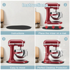 Alfombrilla deslizante de silicona, alfombrillas y almohadillas para batidoras KitchenAid, bandeja deslizante, soporte, almohadilla mezcladora