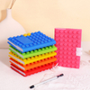 Wellfine nouveaut&eacute;s A6 bureau Silicone cahier tapis blocs de construction tapis