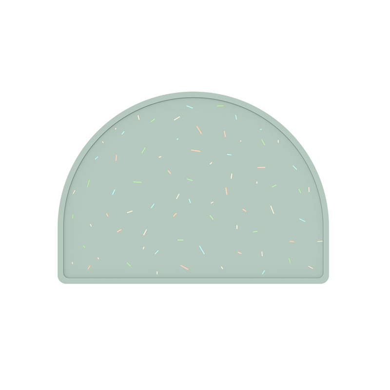 Mantel individual de silicona para beb&eacute;: antideslizante, sin BPA, reutilizable