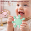 Anneau de dentition vibrant USB pour b&eacute;b&eacute;s - Silicone de qualit&eacute; alimentaire