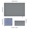 Alfombrilla impermeable de silicona debajo del fregadero para protecci&oacute;n de armarios de cocina, alfombrilla de silicona con propiedades absorbentes