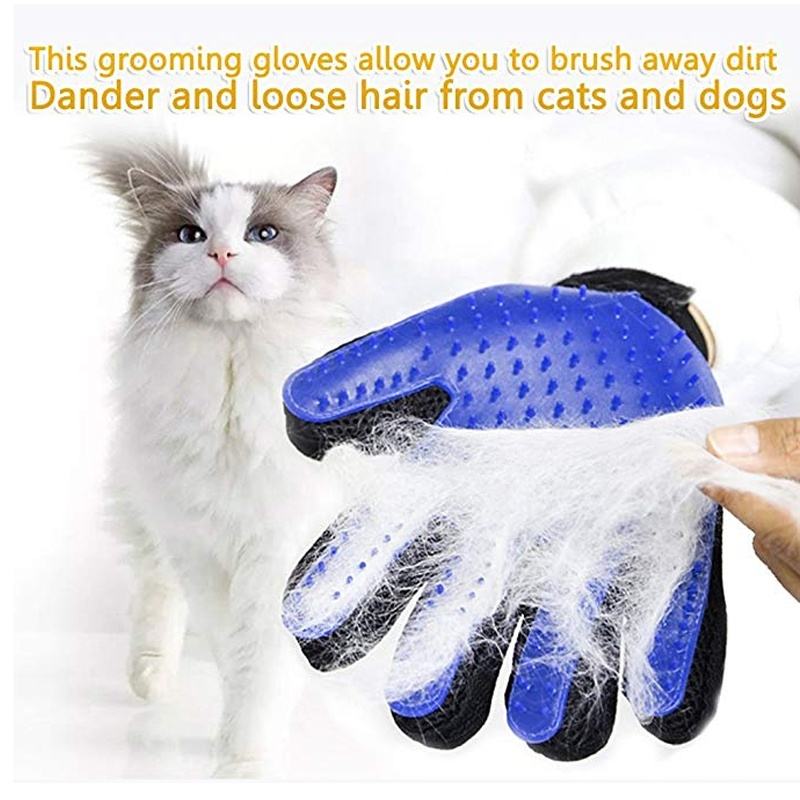 2 en 1, cinco dedos, depilaci&oacute;n de silicona, limpieza de Gato, removedor de pelo, cuidado, depilaci&oacute;n, cepillo de ba&ntilde;o, guantes