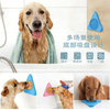 Bol en silicone pour chat &agrave; alimentation lente 500 ml, coussin &agrave; l&eacute;cher pour animaux de compagnie avec un design rond bleu et une fonction automatique, facile &agrave; utiliser
