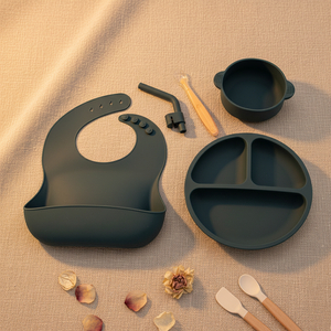 Reci&eacute;n llegado, plato De Silicona Para beb&eacute; con succi&oacute;n, Platos De Silicona ecol&oacute;gicos Para beb&eacute;s, Platos De Silicona no t&oacute;xicos Para beb&eacute;s